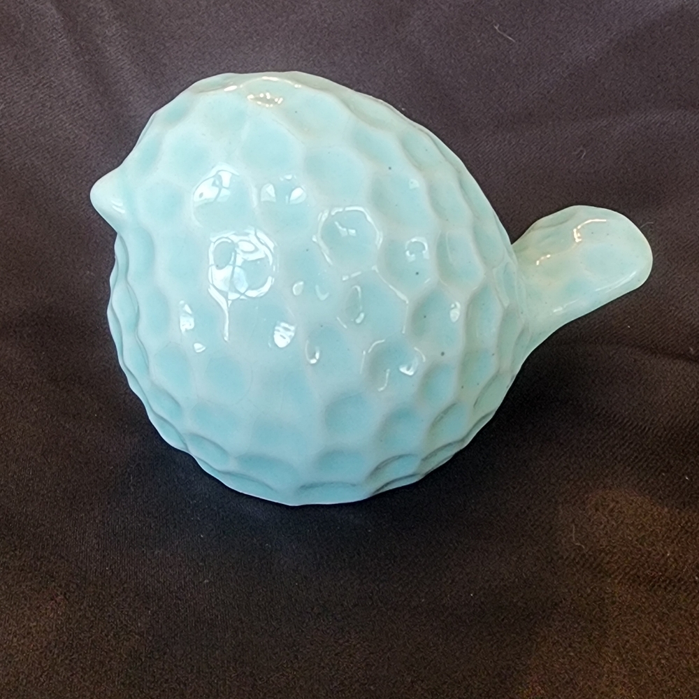 Seaside Beach Ceramic Seashore Small Bird Aquamarine Blue